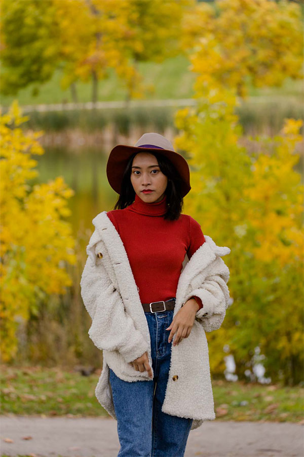Fall Photoshoot Autumn Leaves
