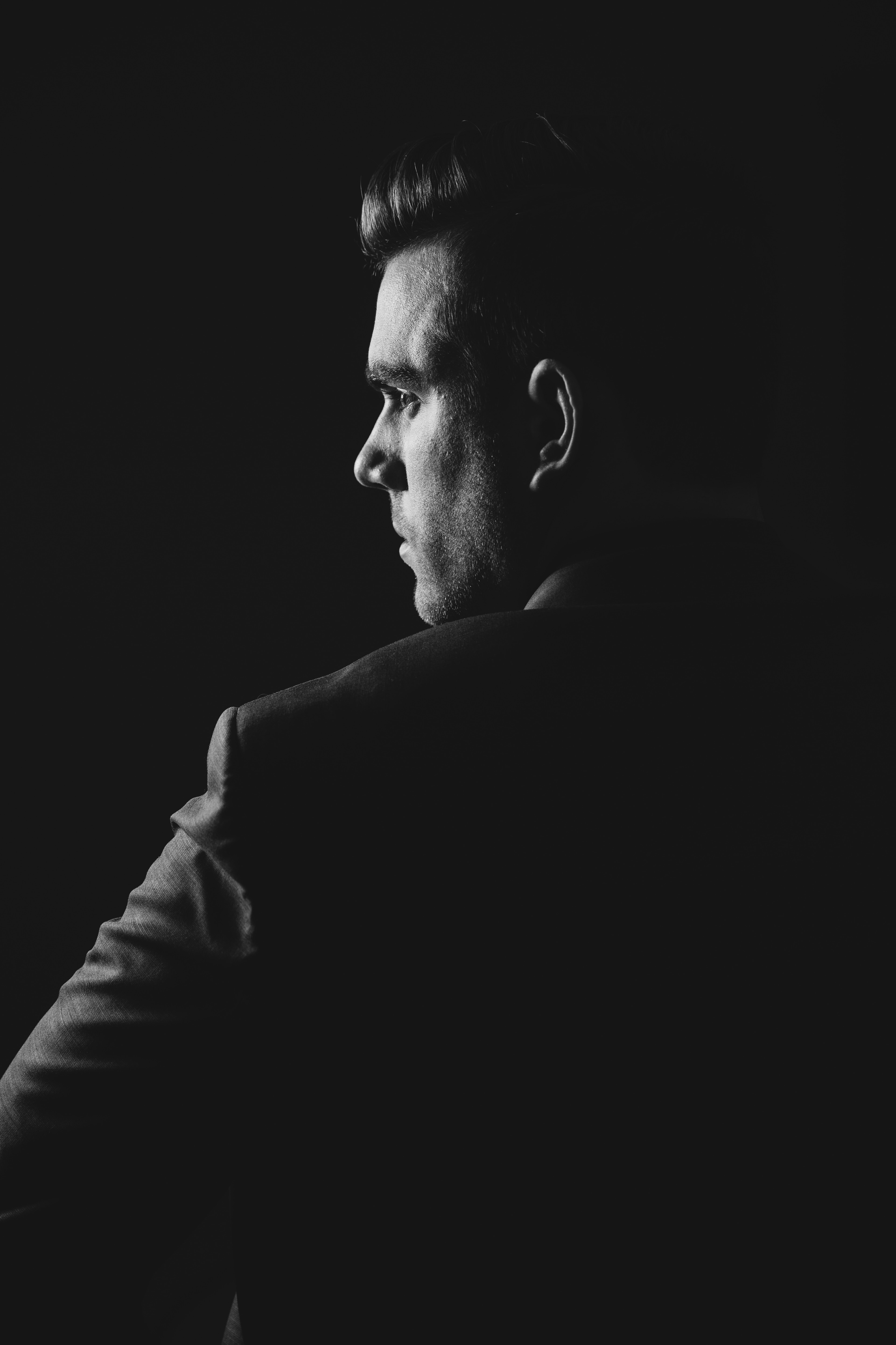 Black And White Fashion Photoshoot