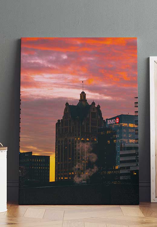 Milwaukee city wall art for sale | 16x20 prints | 8 x 8 